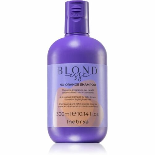 Inebrya BLONDesse No-Orange Shampoo vyživující šampon neutralizující