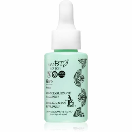 puroBIO Cosmetics Sebum-Balancing Serum antioxidační sérum proti