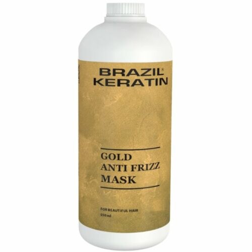 Brazil Keratin Gold Anti Frizz Mask keratinová regenerační