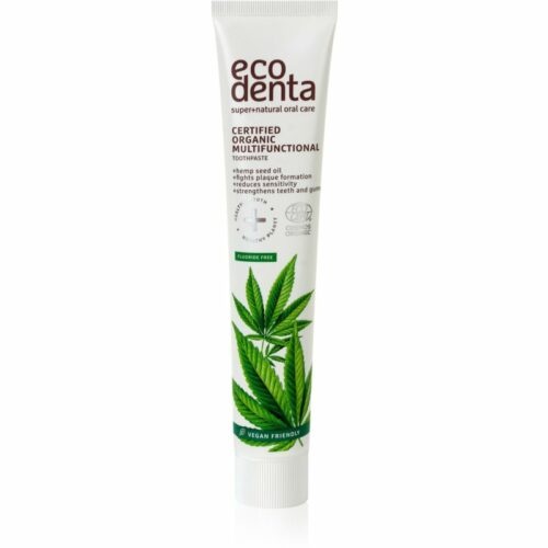 Ecodenta Certified Organic Multifunctional with Hemp přírodní