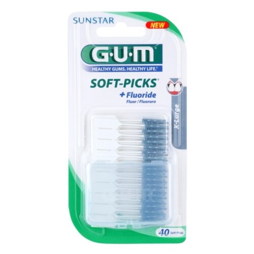 G.U.M Soft-Picks +Fluoride dentální párátka