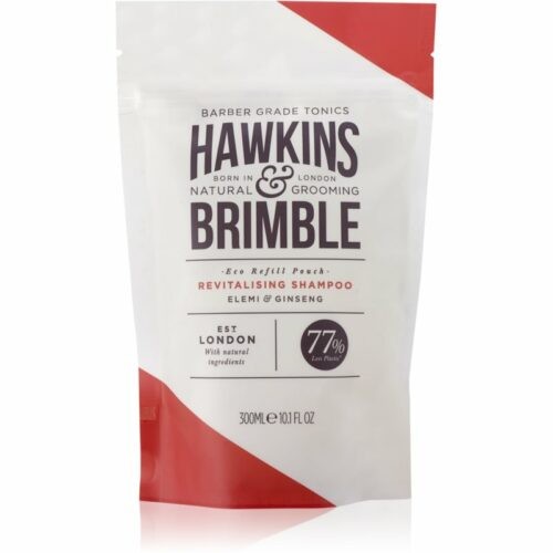 Hawkins & Brimble Revitalising Shampoo Eco Refill Pouch revitalizační