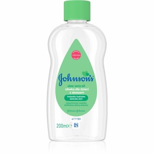 Johnson's® Care olej s aloe