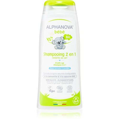 Alphanova Baby Bio šampon a sprchový gel 2 v