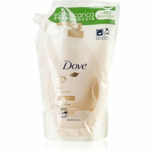 Dove Nourishing Silk sprchový a koupelový krém