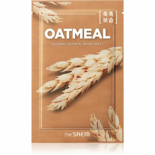 The Saem Natural Mask Sheet Oatmeal plátýnková maska s