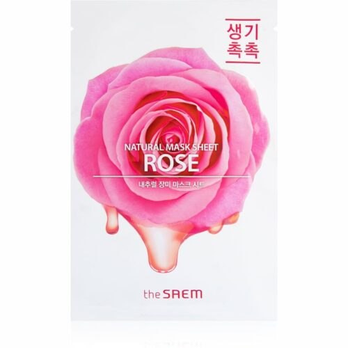 The Saem Natural Mask Sheet Rose plátýnková maska s