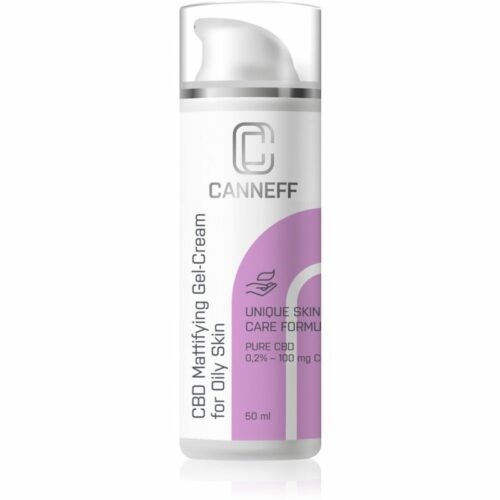 Canneff Balance CBD Mattifying Gel-Cream gel krém pro mastnou