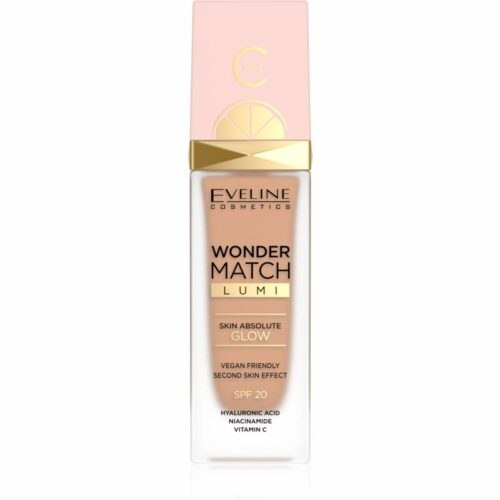 Eveline Cosmetics Wonder Match Lumi hydratační make-up s vyhlazujícím účinkem