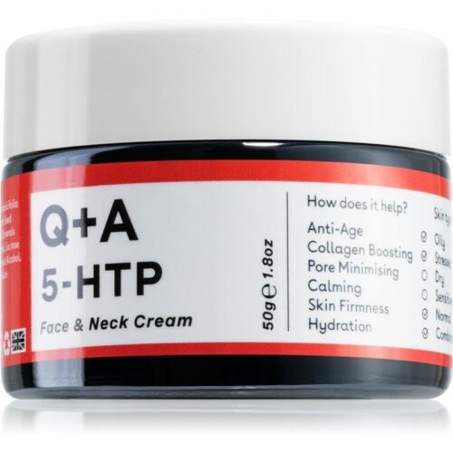 Q+A 5-HTP zpevňující protivráskový krém na
