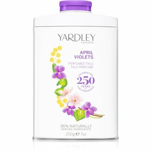 Yardley April Violets parfémovaný pudr pro