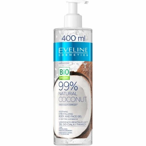 Eveline Cosmetics Bio Organic Natural Coconut zklidňující gel