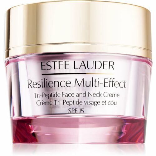 Estée Lauder Resilience Multi-Effect Tri-Peptice Face and Neck Creme SPF 15 intenzivně vyživující