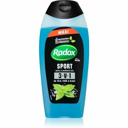 Radox Sport Mint & Sea Salt energizující sprchový