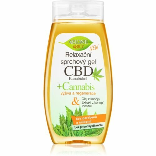 Bione Cosmetics Cannabis CBD relaxační sprchový gel