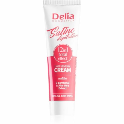 Delia Cosmetics Satine Depilation 12in1 Total Effect depilační krém