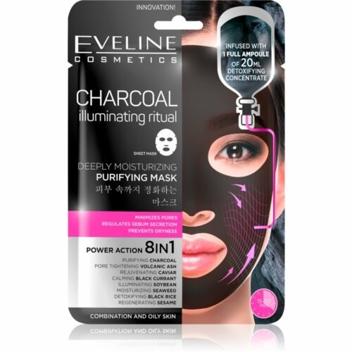 Eveline Cosmetics Charcoal Illuminating Ritual super
