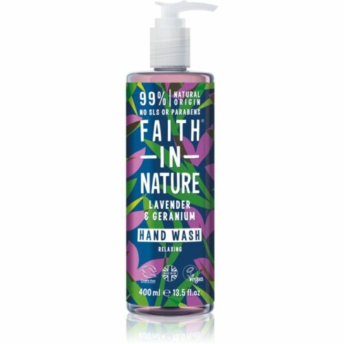 Faith In Nature Lavender & Geranium přírodní tekuté mýdlo