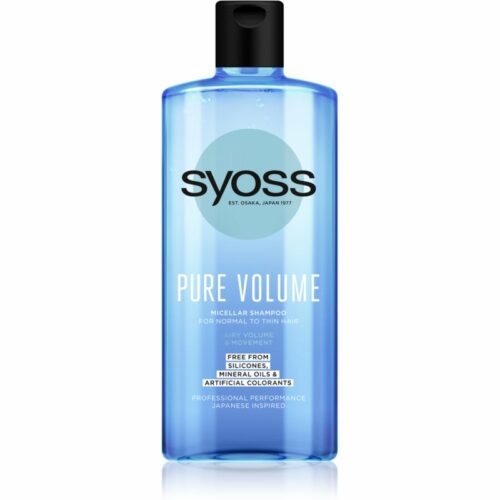 Syoss Pure Volume objemový micelární šampon