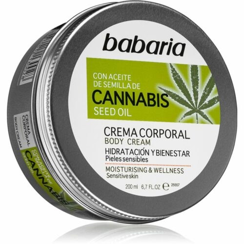 Babaria Cannabis hydratační krém pro citlivou
