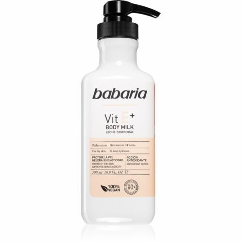 Babaria Vitamin E hydratační tělové mléko pro