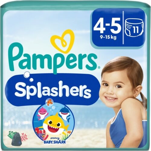 Pampers Splashers 4-5 jednorázové plenkové plavky