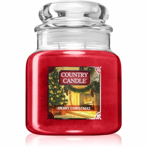 Country Candle Merry Christmas vonná svíčka 652