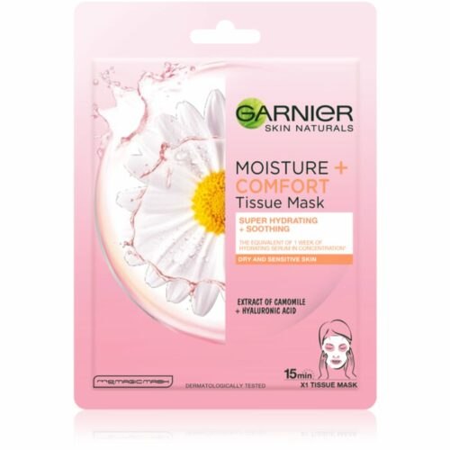 Garnier Skin Naturals Moisture+Comfort super hydratační zklidňující textilní maska