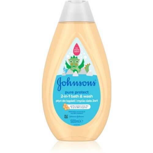 Johnson's® Wash and Bath sprchový a koupelový gel pro