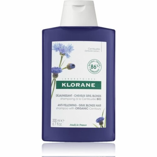 Klorane Chrpa Bio šampon neutralizující žluté