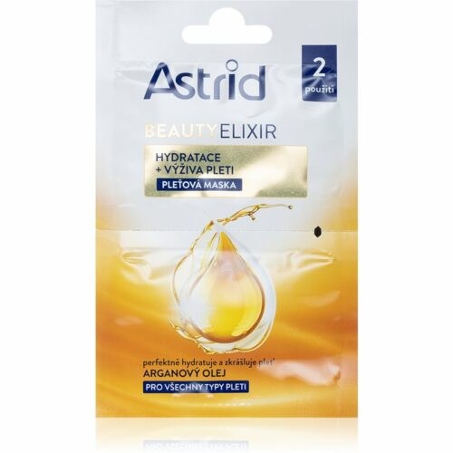 Astrid Beauty Elixir hydratační a vyživující pleťová maska