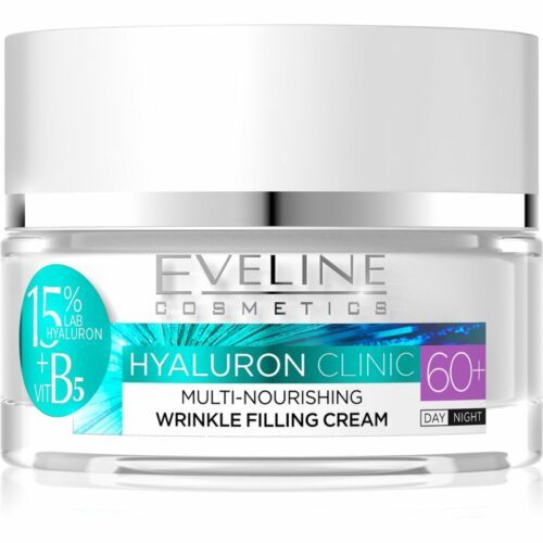 Eveline Cosmetics Hyaluron Clinic výživný regenerační denní i noční krém pro zralou pleť