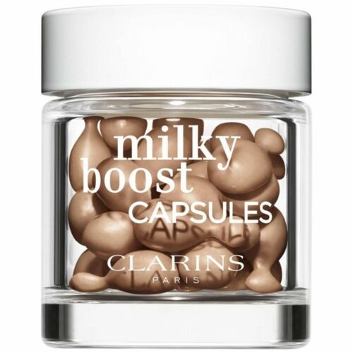 Clarins Milky Boost Capsules rozjasňující make-up kapsle odstín 01 30x0