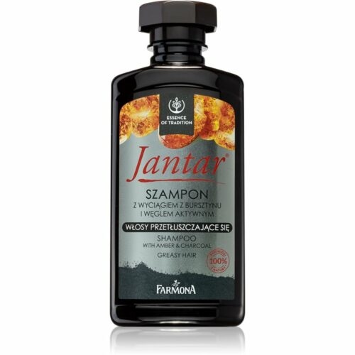 Farmona Jantar šampon s aktivními složkami uhlí