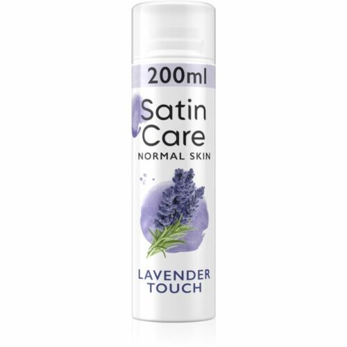 Gillette Satin Care Lavender Touch gel na