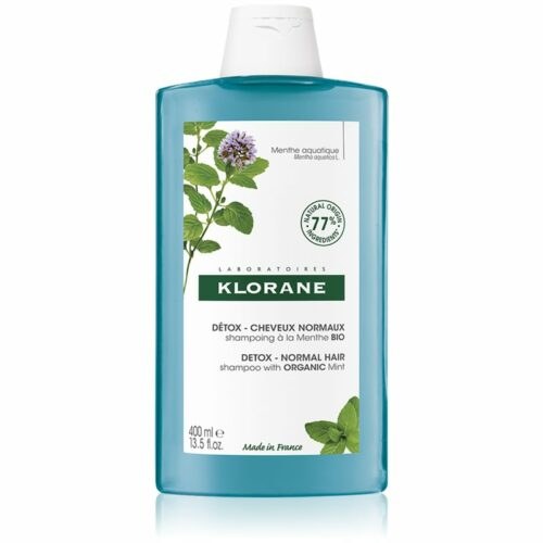 Klorane Máta Vodní BIO čisticí detoxikační šampon