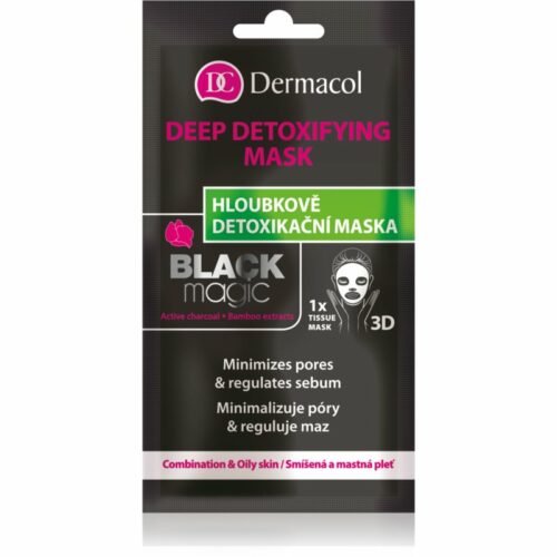 Dermacol Black Magic detoxikační plátýnková