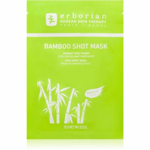 Erborian Bamboo vyživující plátýnková maska s