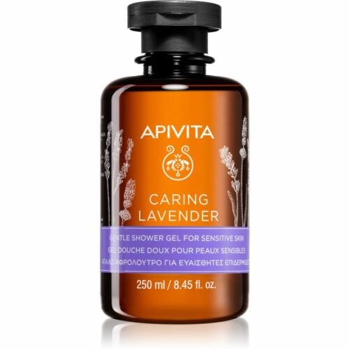 Apivita Caring Lavender jemný sprchový gel pro