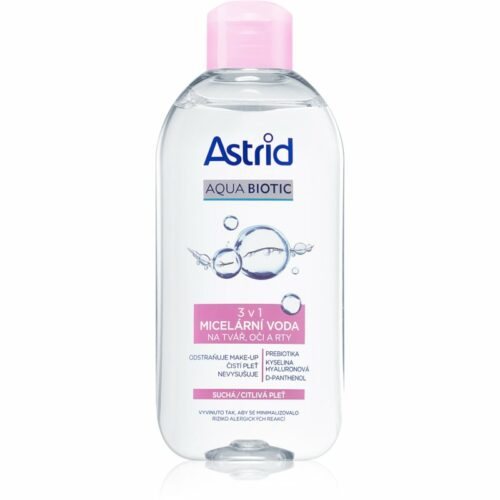 Astrid Aqua Biotic micelární voda 3v1 pro suchou
