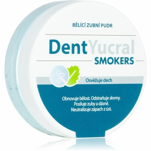 DentYucral Smokers bělicí zubní pudr