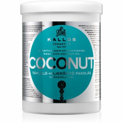 Kallos Coconut výživná maska pro oslabené