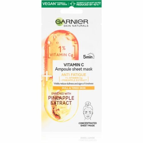 Garnier Skin Naturals Vitamin C plátýnková maska