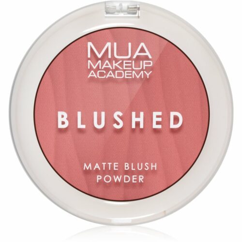 MUA Makeup Academy Blushed Powder Blusher pudrová tvářenka