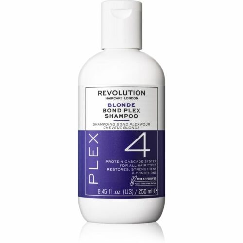 Revolution Haircare Plex Blonde No.4 Bond Shampoo intenzivně vyživující šampon