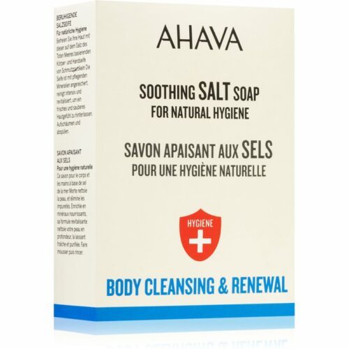AHAVA Hygiene+ Soothing Salt Soap tuhé mýdlo