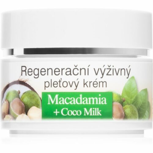 Bione Cosmetics Macadamia + Coco Milk regenerační pleťový krém