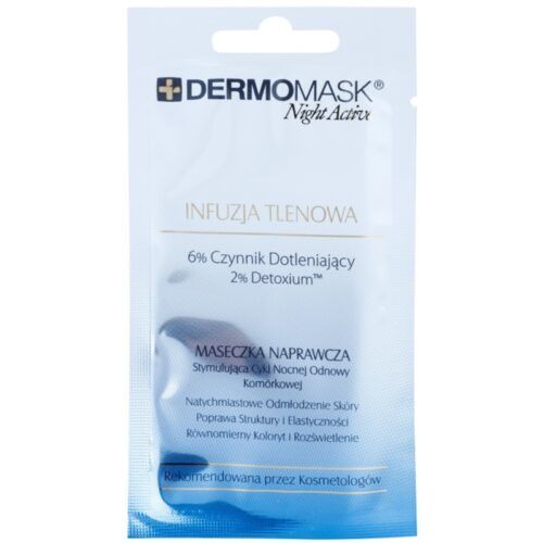 L’biotica DermoMask Night Active okysličující maska