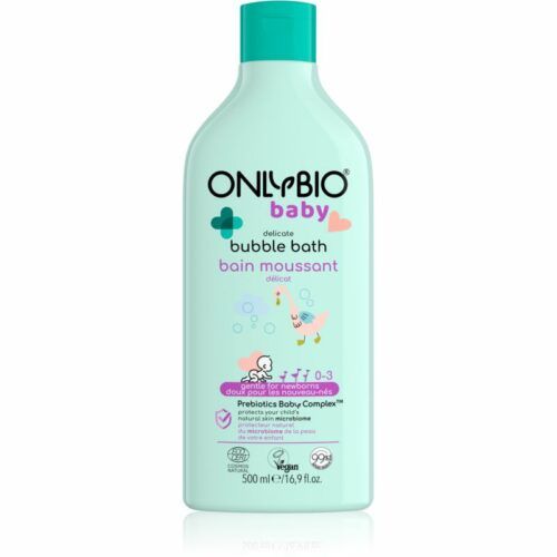OnlyBio Baby Delicate bublinková koupel a mycí gel