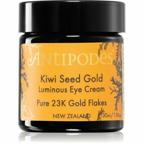 Antipodes Kiwi Seed Gold Luminous Eye Cream rozjasňující